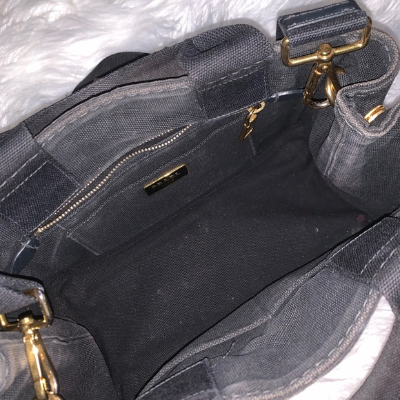 Prada Canapa Black Tote with Strap - Picture 12 of 13